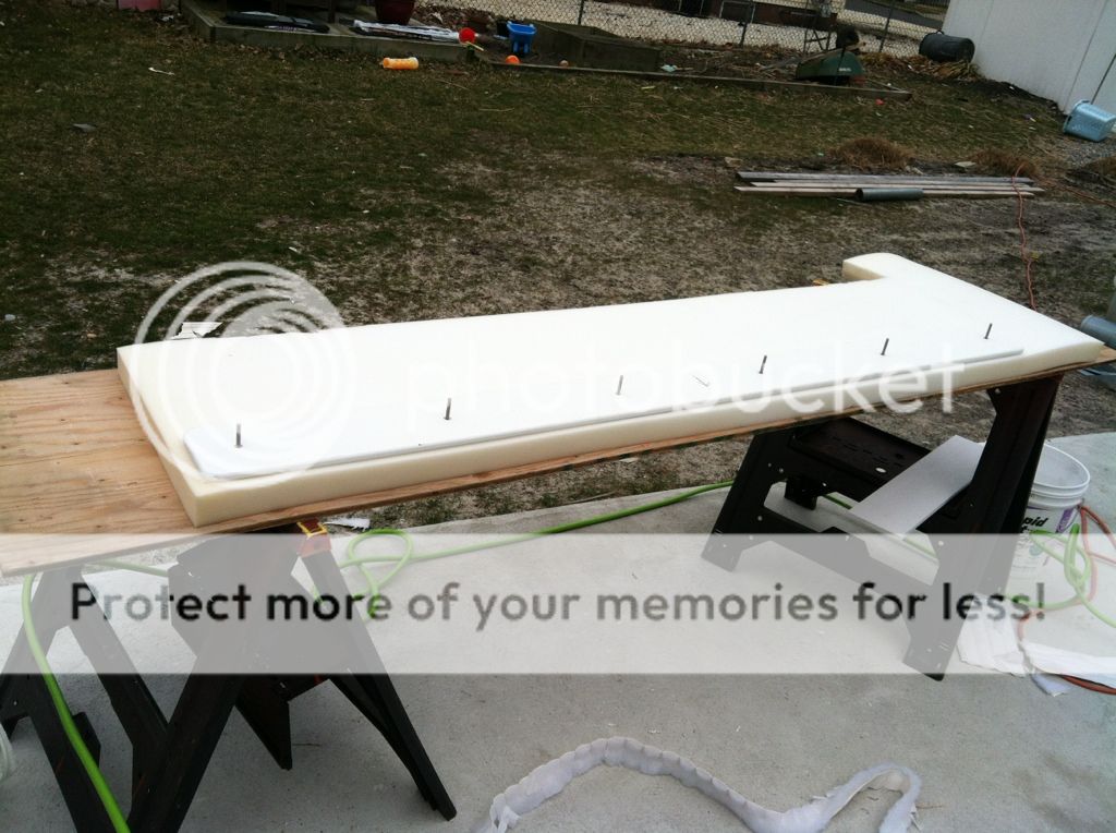 Building new coaming bolsters